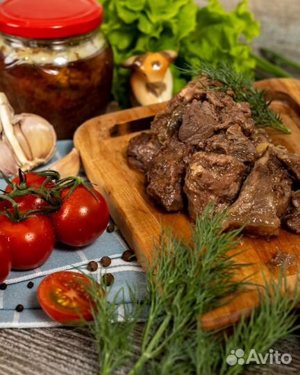 Фермерская тушенка говядина