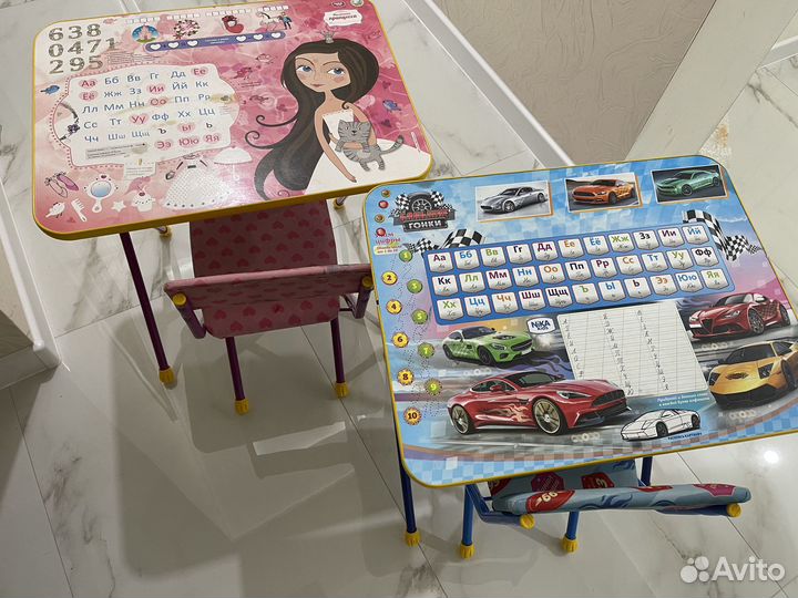 Стол со стулом детский