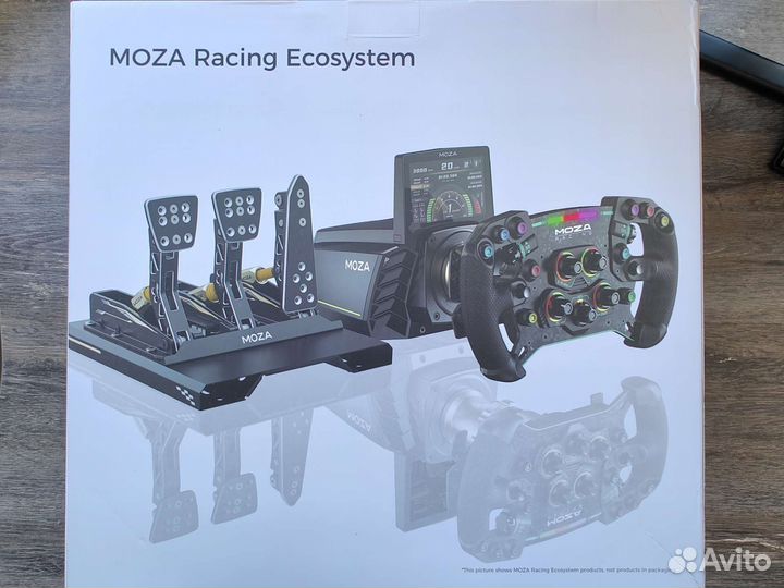Moza racing CRP Pedals+CS V2 wheel bundle