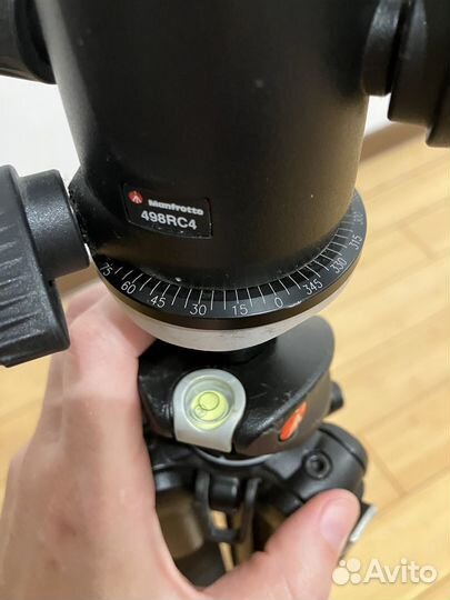 Штатив Manfrotto 190xprob + шт. голова 498RC4