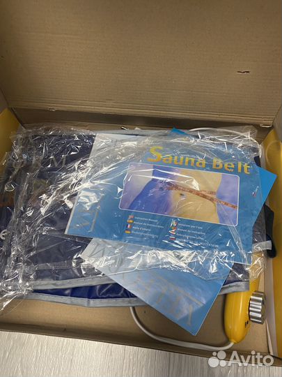 Sauna Belt Пояс для похудения с термоэффектом