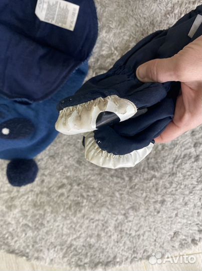 Шапка шлем lassie 48+ краги lassie 2