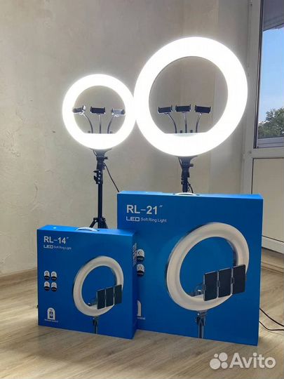 Кольцевая лампа RL-14 18 21 профессиональный