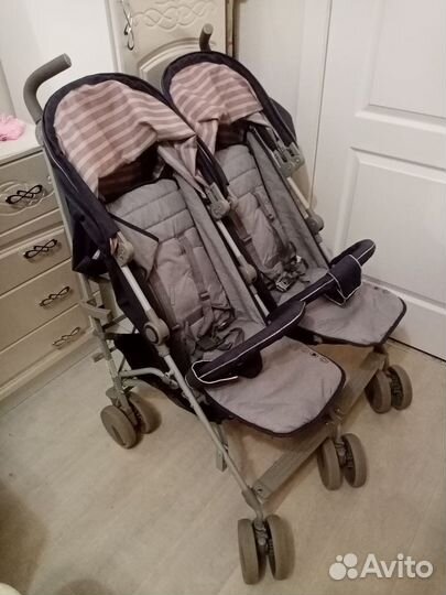 Коляска для двойни