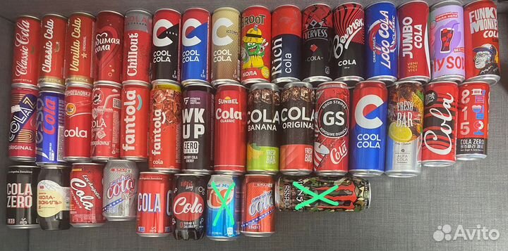 Банки кока кола