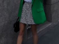 Пиджак женский зеленый