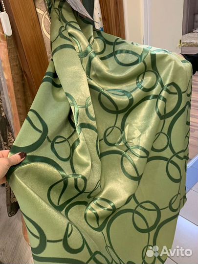 Ткань для штор с кругами