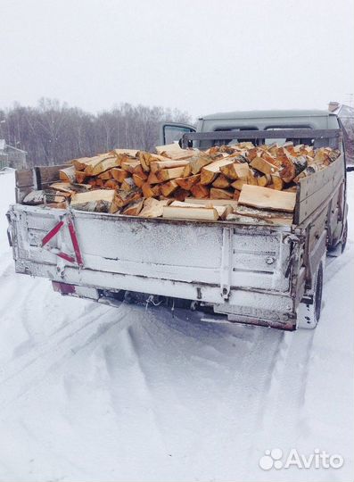 Дрова березовые колотые