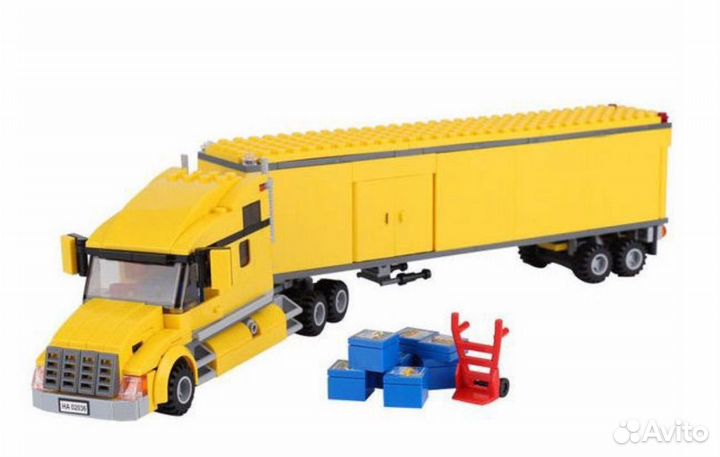 Конструктор Городской Грузовик, Трак (аналог 3221)