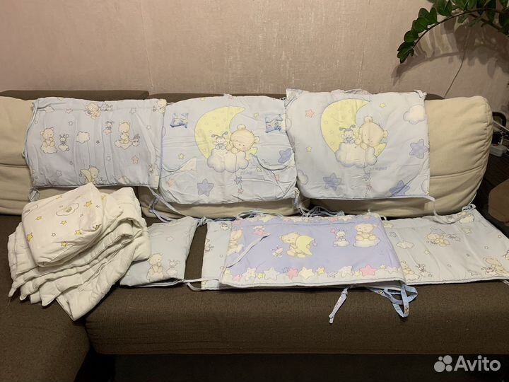 Бортики в детскую кроватку