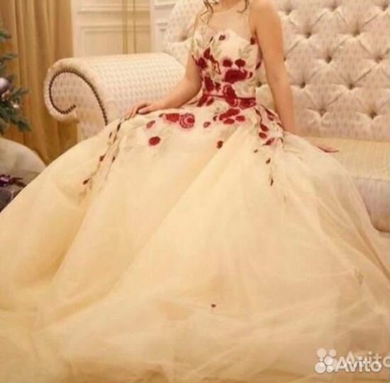 Вечернее платье в пол 42 44