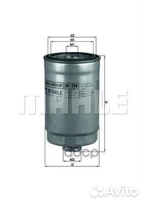 Фильтр топливный KC226 Mahle/Knecht