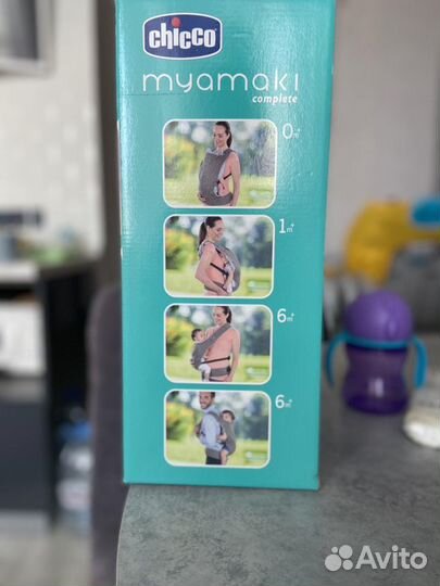 Рюкзак переноска кенгуру, эргорюкзак, chicco