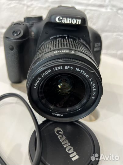 Фотоаппарат canon 600d