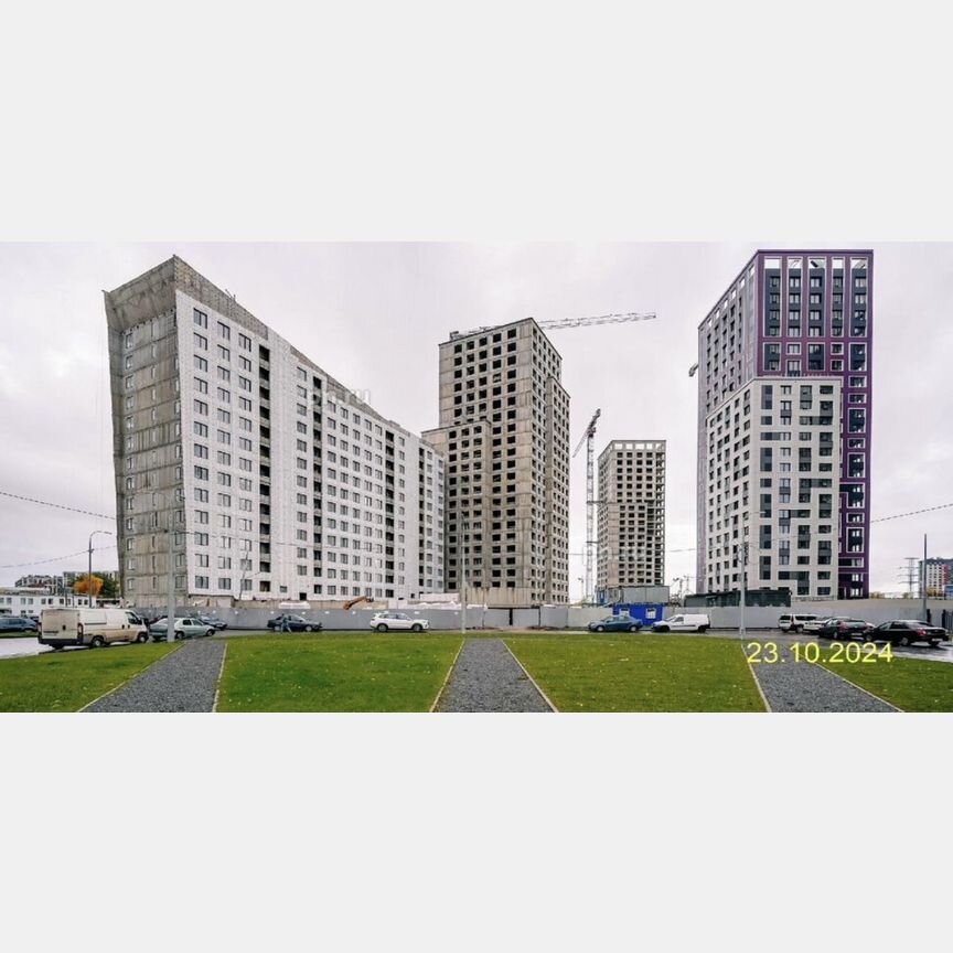 2-к. квартира, 51,1 м², 8/14 эт.