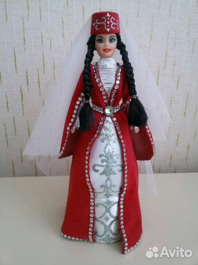Кукла Шкатулка национальная, Осетинка