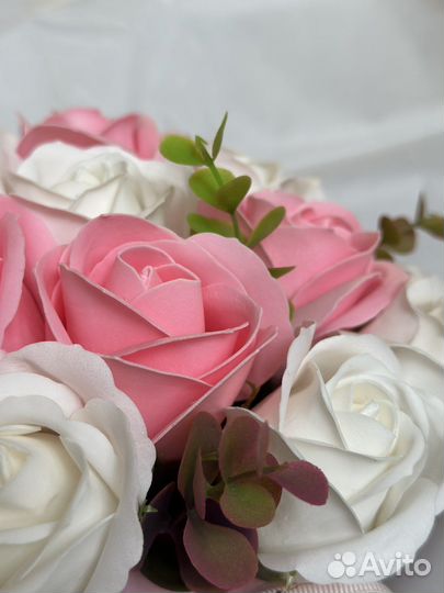 Букет из мыльных роз к 8 марта