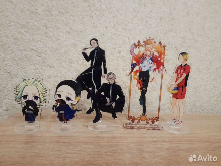 Акриловые фигурки аниме