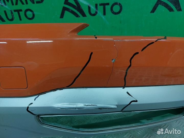Бампер нижняя часть задний Audi Q3 2 F3 2018-Нв