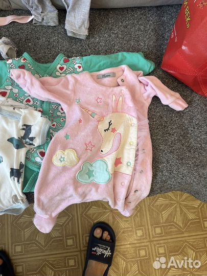 Вещи пакетом на девочку