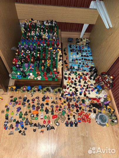 Lego Марвел и DC минифигурки оригинал и другие бу