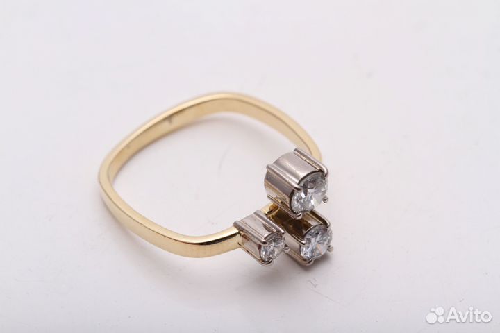 Кольцо с Бриллиантами 0.75ct