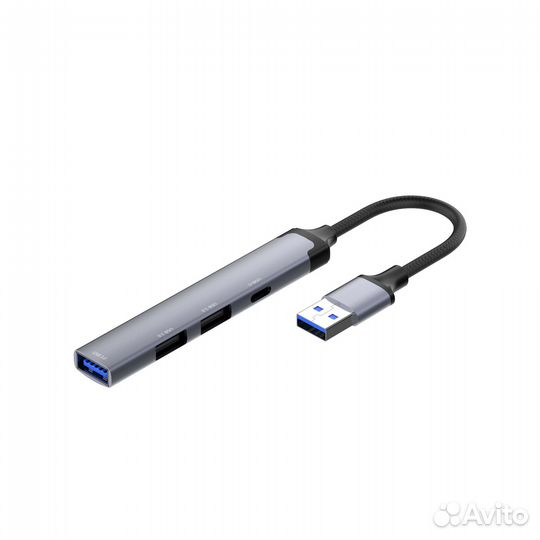 Usb хаб 4 в 1 Ldnio DS-44C