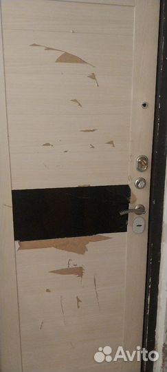 Дверь входная металлическая правая бу