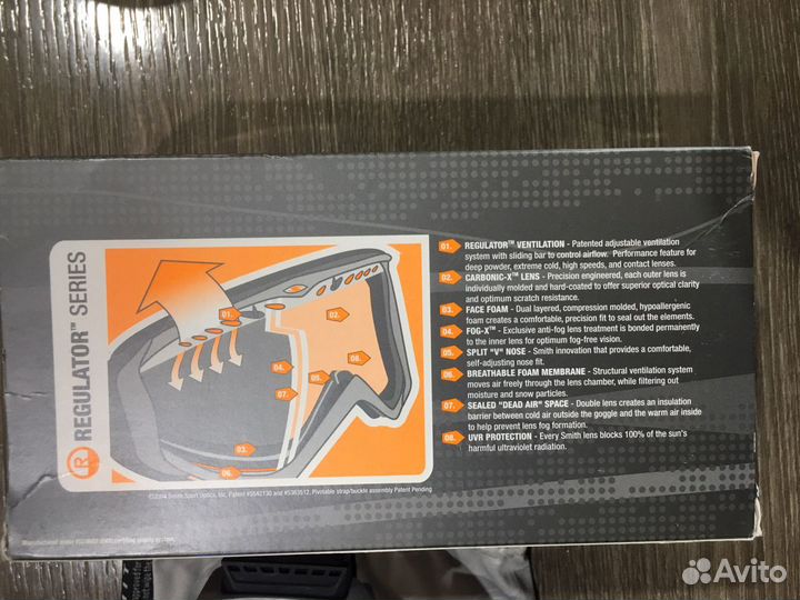 Горнолыжные очки smith Knowledge OTG