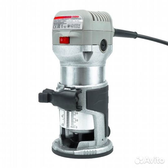 Кромочный фрезер Crown CT11023S (компактный, расхо