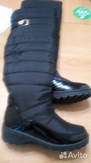 Сапоги-ботфорты зимние 36 р. новые