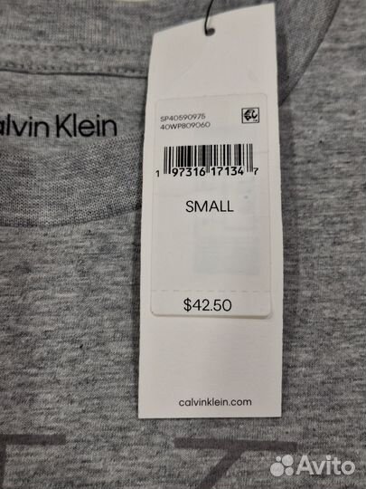 Футболка женская Calvin Klein p S. М и р XL из США