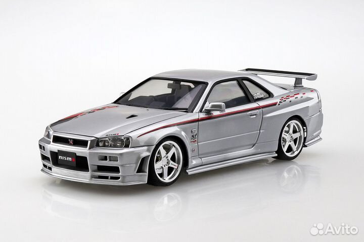 Сборная модель Nissan Skyline GTR R34 Nismo S-Tune