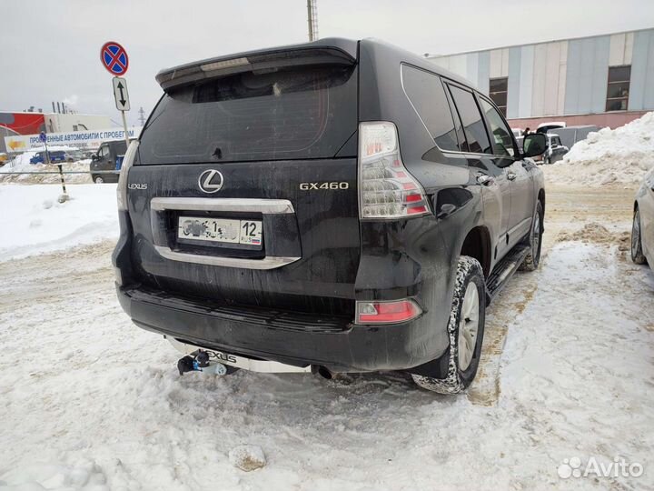 Фаркоп на Lexus GX460 Лексус нержавеющая пластина