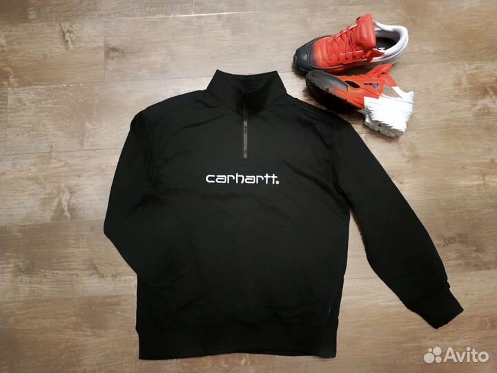 Кофта Carhartt мужская swoosh (NEW) полузамок