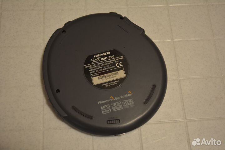 CD/MP3 аудио плеер iRiver IMP-350 серебристый