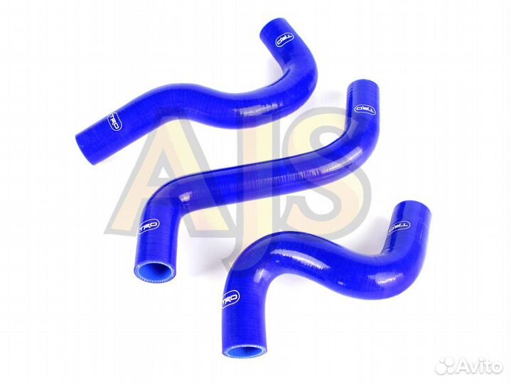 Патрубки радиатора Vits Yaris NCP91 XP90 4ZR-FE синий