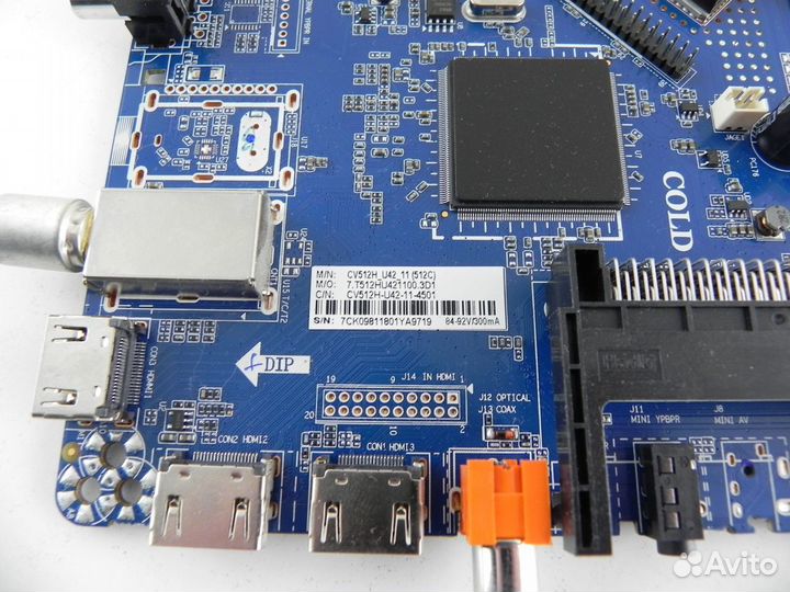 Запчасти с разбитых телевизоров