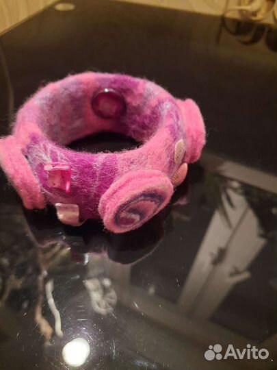 Браслеты из шерсти бохо валяние фелтинг