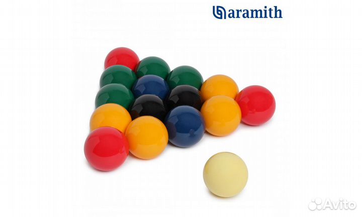 Шары Aramith Premier Pyramid 68мм белый биток