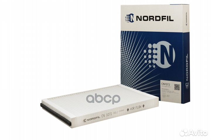 Фильтр салонный CN1072 nordfil