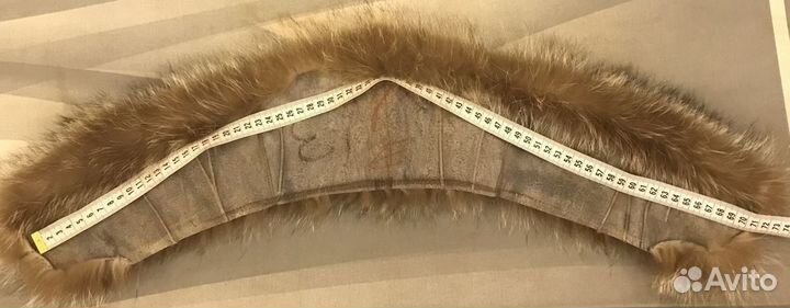 Воротник меховой енот