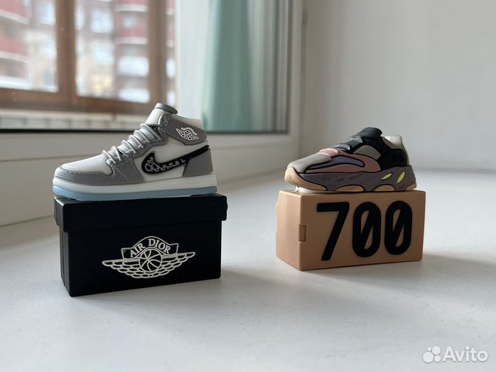 Чехол для наушников airpods pro, airpods 2 Nike