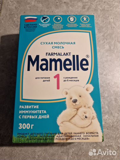 Детская смесь mamelle 1