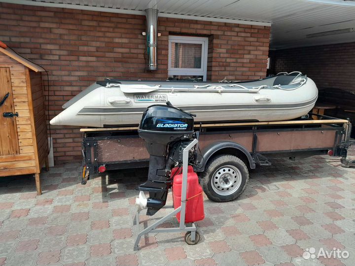 Лодка пвх с мотором 9.9