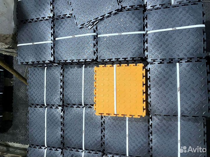 Модульный пол для гаража