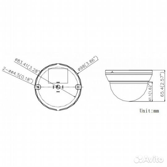 HD TVI камера HiWatch DS-T101 (2.8 mm)