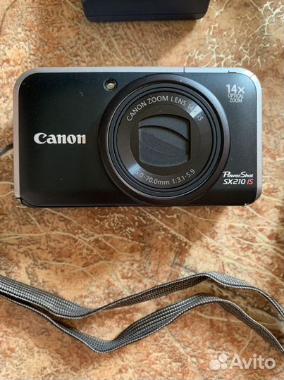 Фотоаппарат Canon PowerShot SX210
