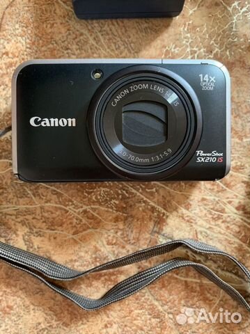 Фотоаппарат Canon PowerShot SX210