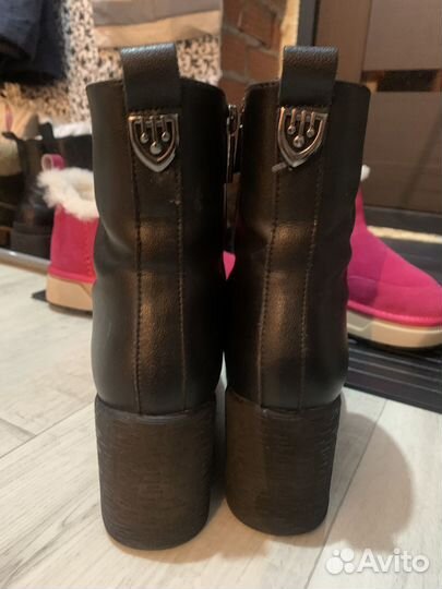 Ботинки зимние женские натуральная кожа